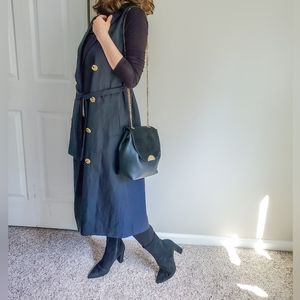 Zara dress/ vest/ gilet double breasted